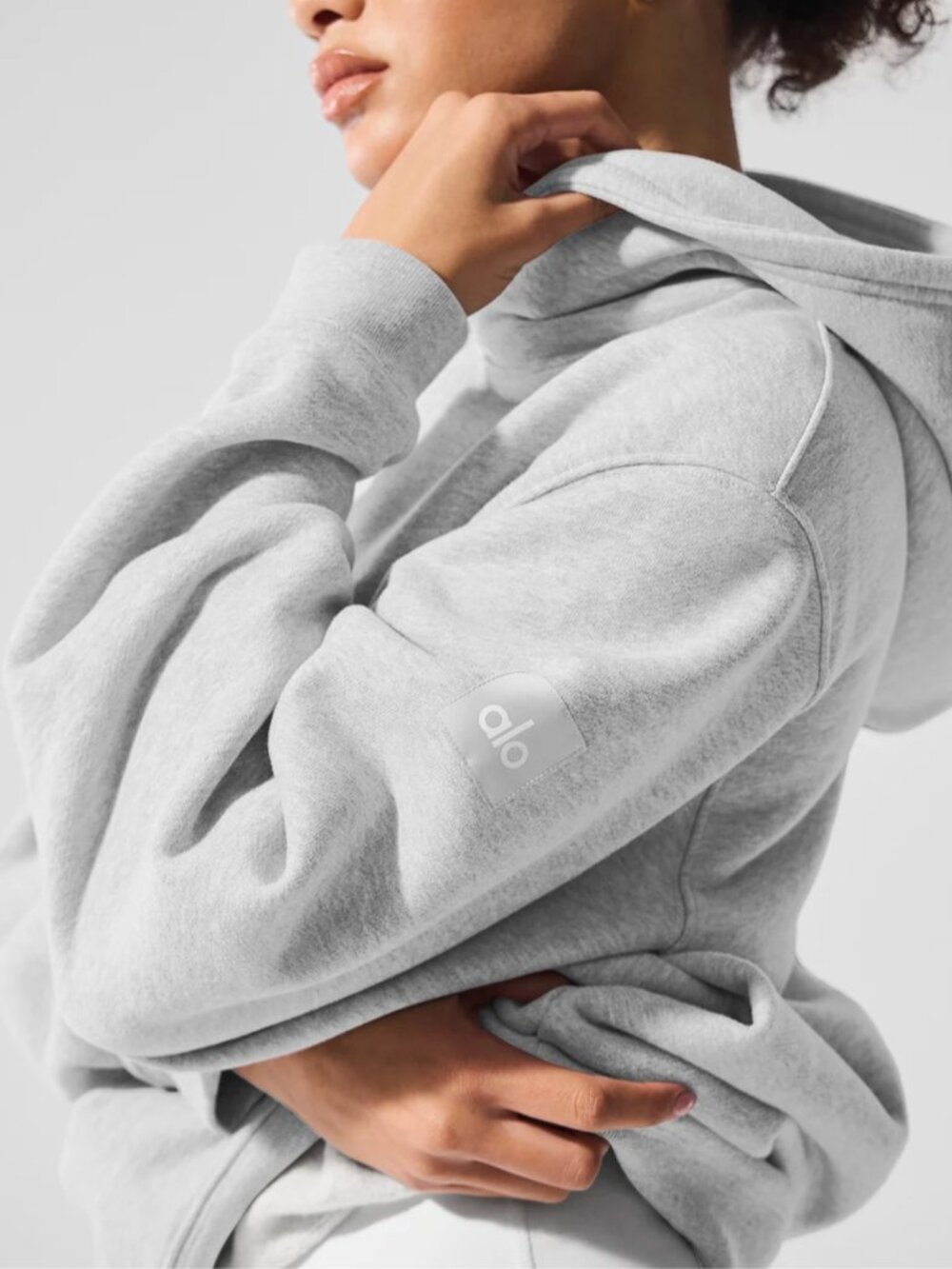 Renown Heavy Weight Hoodie - Athletic Heather Grey- Size M